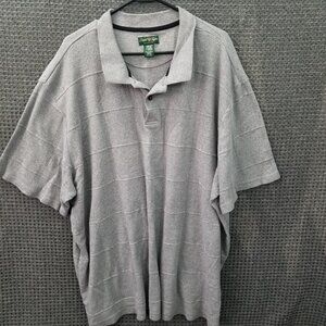 David Taylor Collection Gray Polo Shirt Men's 4XL